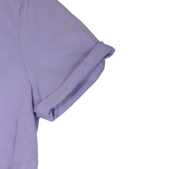 NEW Fabletics Front Twist Tee Womens XL or 12 14 Purple Knotted Athletic Hike - Picture 3 of 14